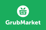 GrubMarket Logo - white on green